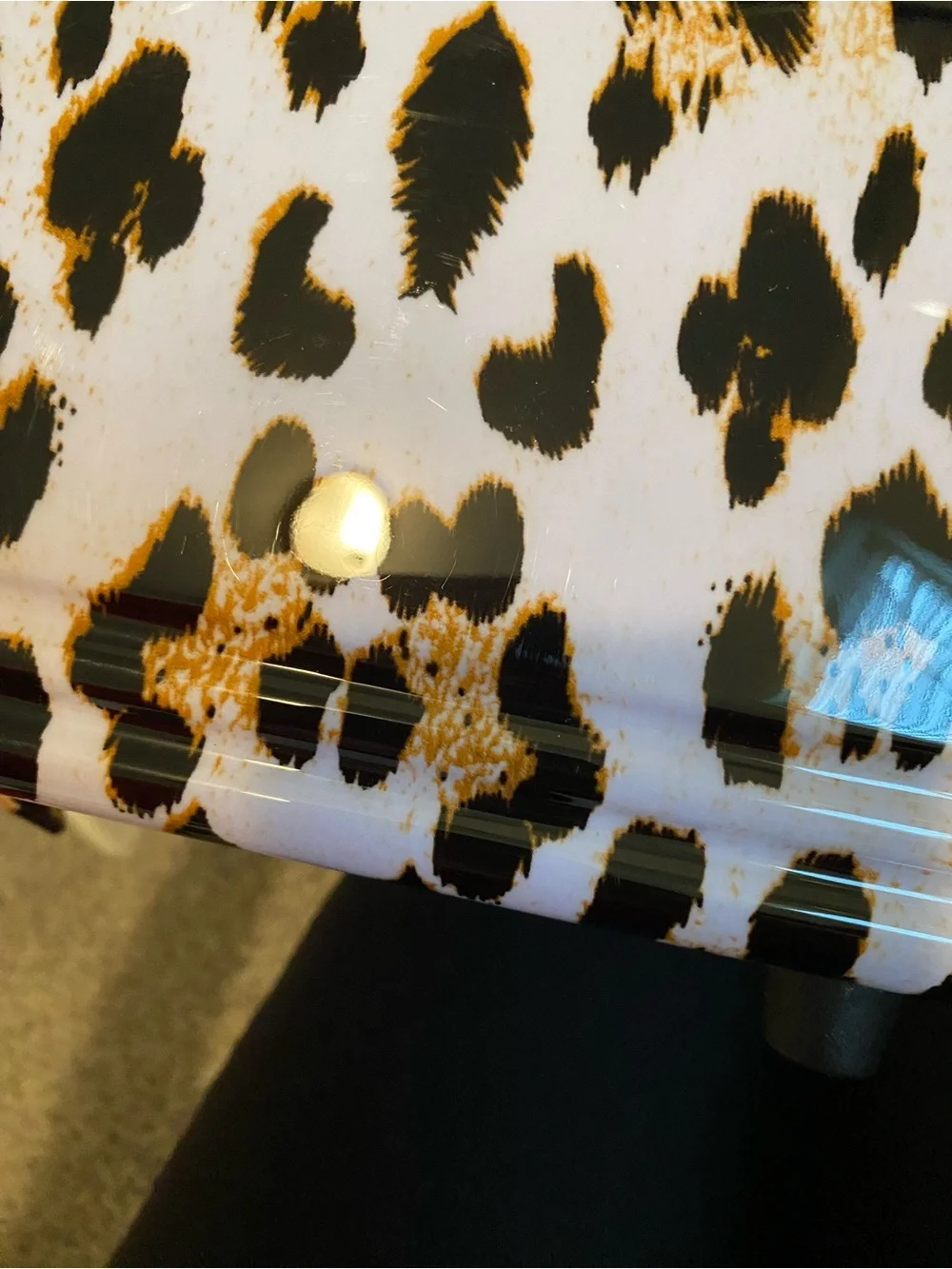 Triforce Elite Performance Travelware Leopard Print Makeup Bag / Suitcase NWT